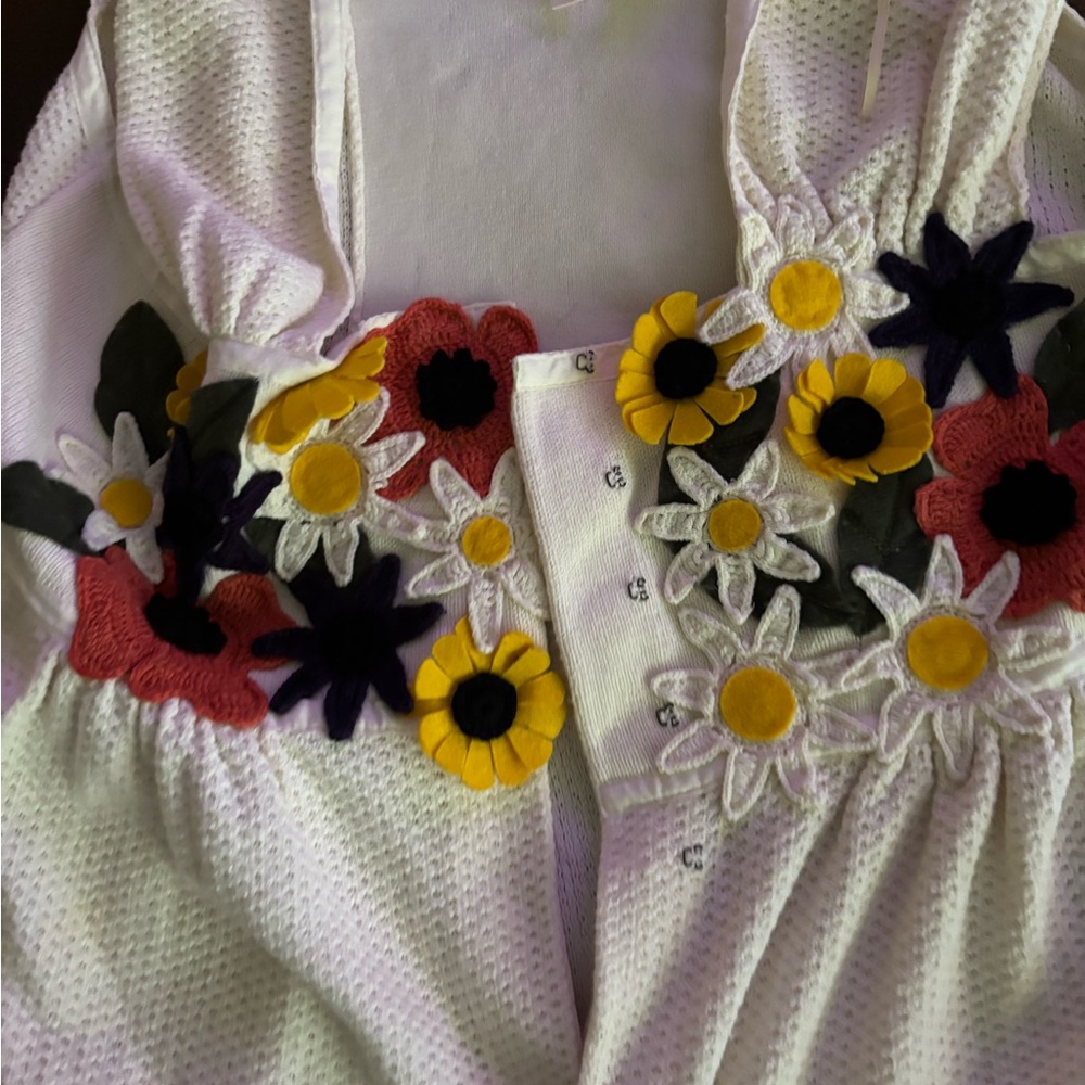 Moth White Cotton Top